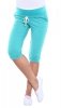 MijaCulture - Capri pants trousers shorts 4090/3815 turquoise